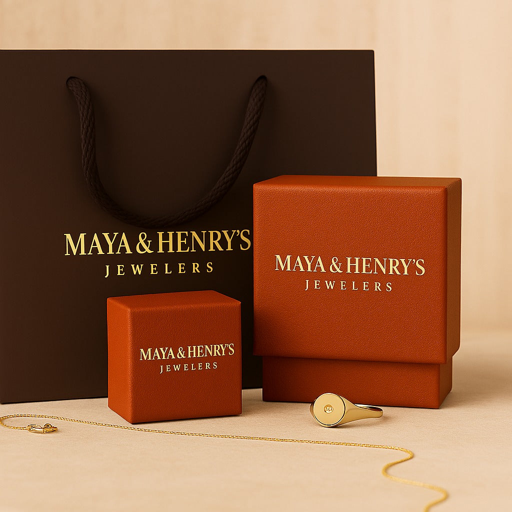 Vintage Pearl & Gold Snake Chain Necklace Set | Gold Maya Henry Jewelry