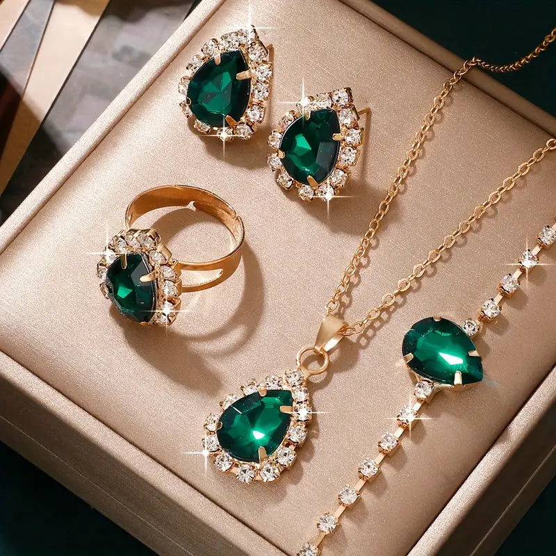 Elisandre Vermont Jewelry Set | Gold Maya Henry Jewelry