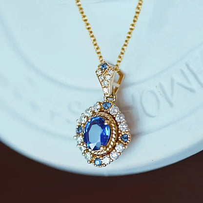 Jesmira Duskraine Necklace | Gold Maya Henry Jewelry
