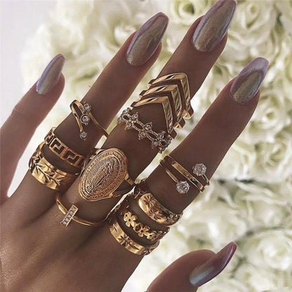 Unique Pack with 8 to 12 Rings Maya Henry Jewelry