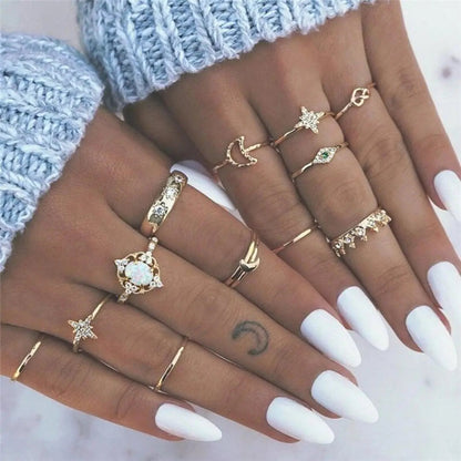 Unique Pack with 8 to 12 Rings Maya Henry Jewelry
