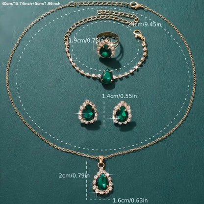 Elisandre Vermont Jewelry Set | Gold Maya Henry Jewelry