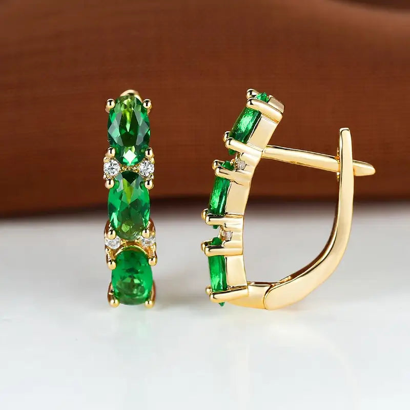 Celeste Armand Earrings | Gold Maya Henry Jewelry