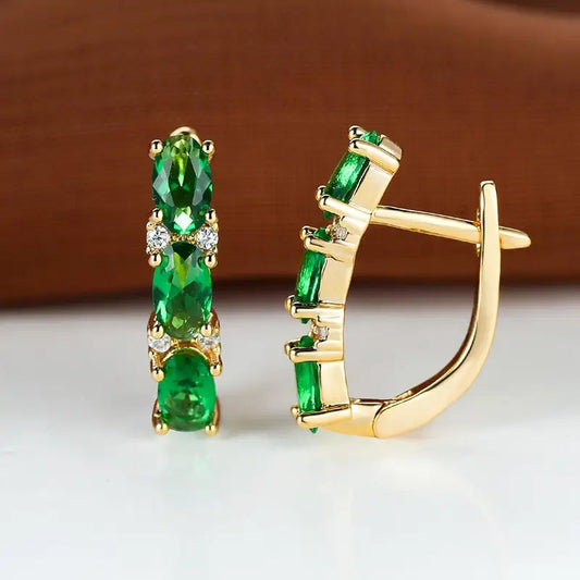 Celeste Armand Earrings | Gold Maya Henry Jewelry