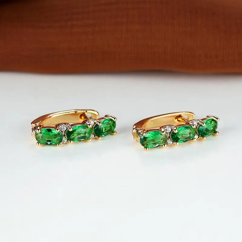 Celeste Armand Earrings | Gold Maya Henry Jewelry