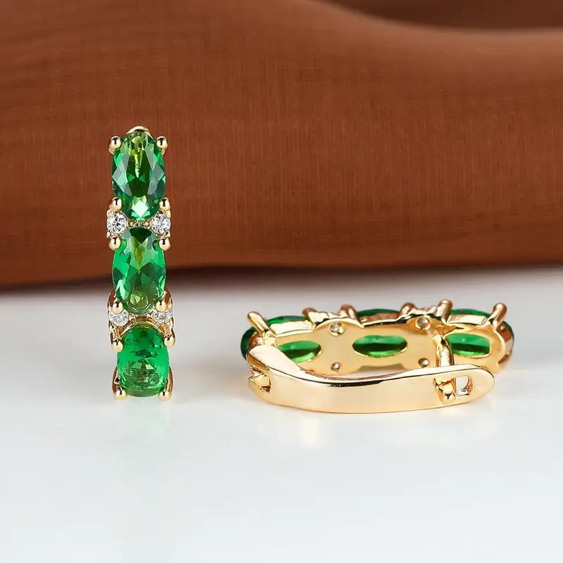 Celeste Armand Earrings | Gold Maya Henry Jewelry