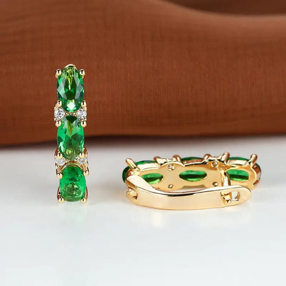 Celeste Armand Earrings | Gold Maya Henry Jewelry
