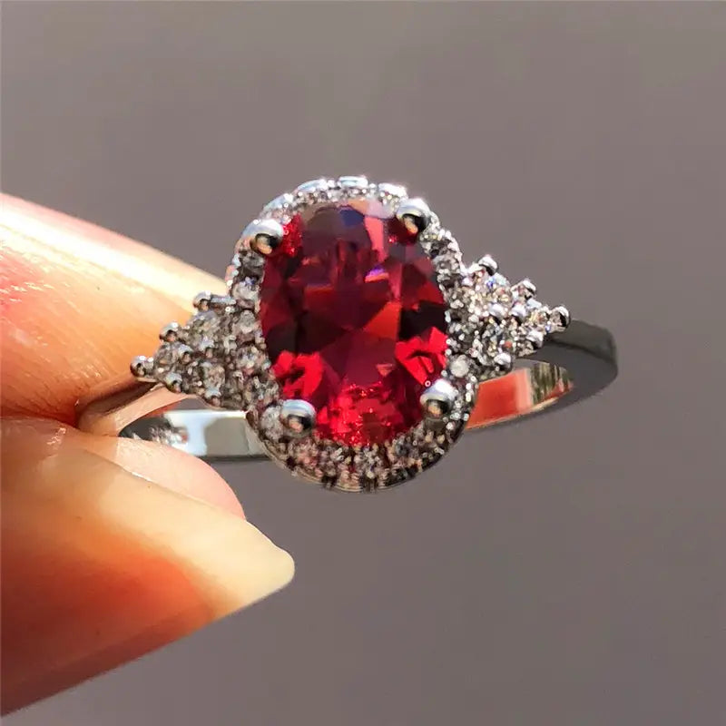 Kirelle Emberlain Ring | White Gold Maya Henry Jewelry