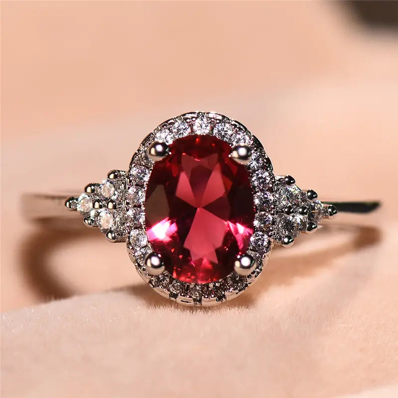 Kirelle Emberlain Ring | White Gold Maya Henry Jewelry