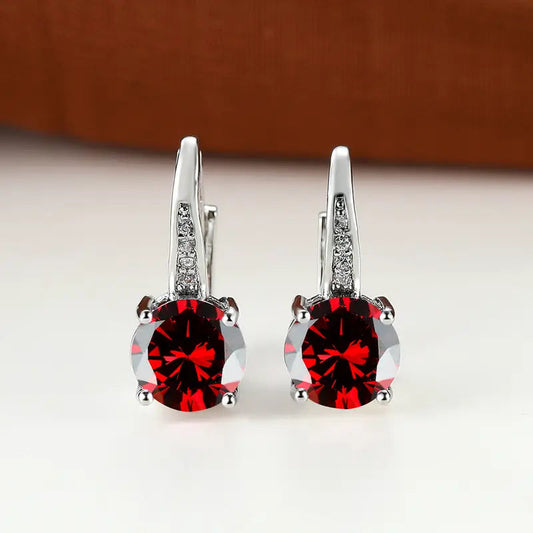 Celira Orvane Earrings | White Gold Maya Henry Jewelry