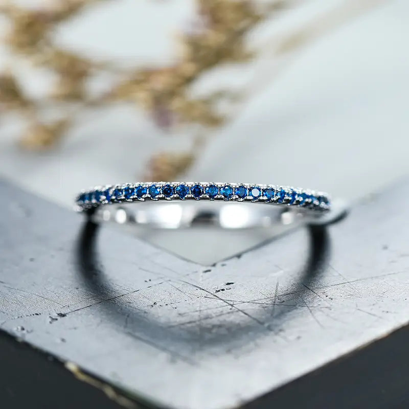 Soraya Azurith Ring | White Gold Maya Henry Jewelry