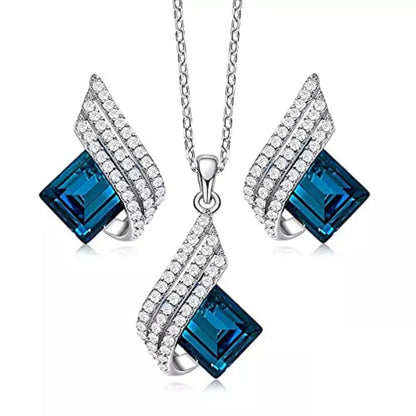 Brienne Solazure Jewelry Set | White Gold Maya Henry Jewelry