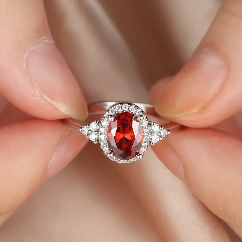 Kirelle Emberlain Ring | White Gold Maya Henry Jewelry