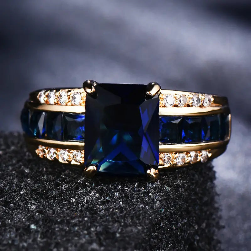 Kassira Bluemont Gold Ring Maya Henry Jewelry