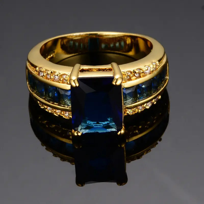 Kassira Bluemont Ring | Gold Maya Henry Jewelry