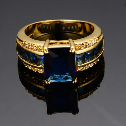 Kassira Bluemont Ring | Gold Maya Henry Jewelry