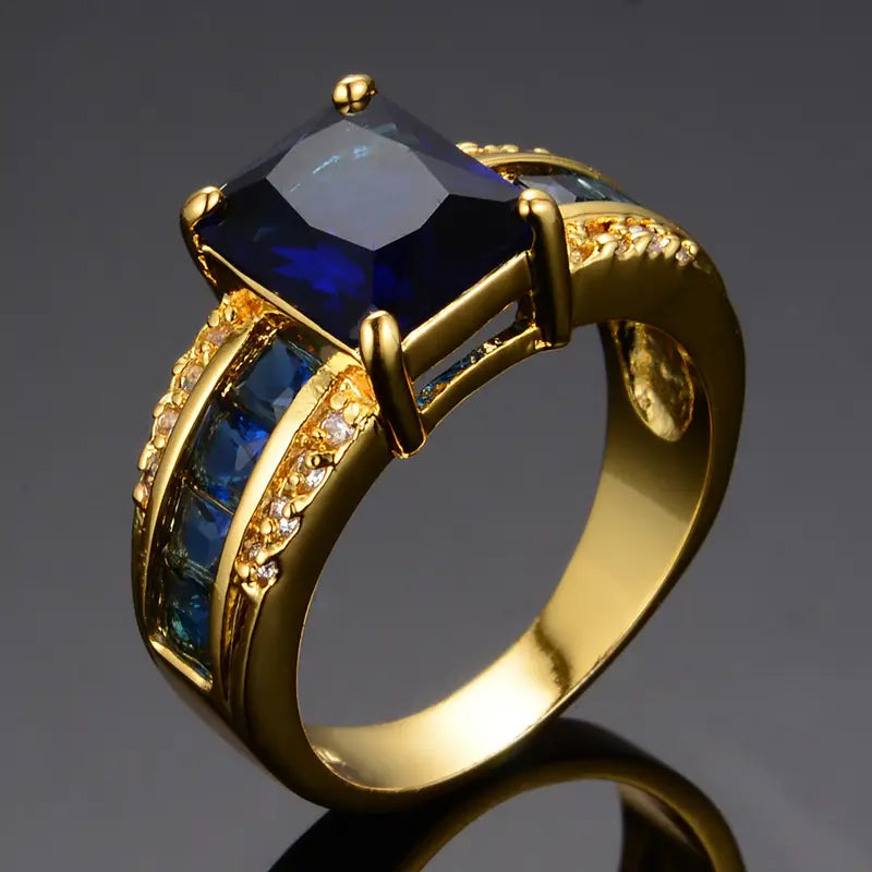 Kassira Bluemont Ring | Gold Maya Henry Jewelry