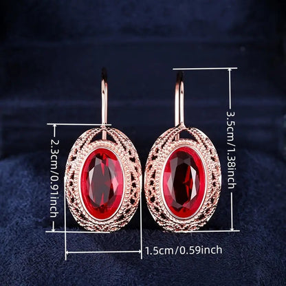 Talessia Rougefort Earrings | Rose Gold Maya Henry Jewelry