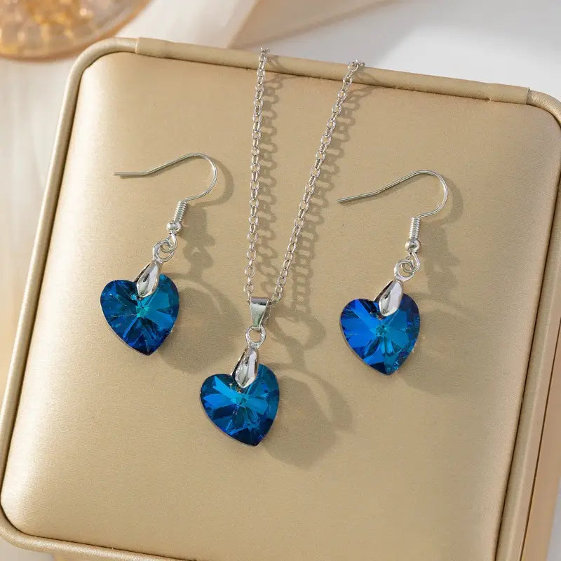 Lenora Caerwyn Jewelry Set | White Gold Maya Henry Jewelry