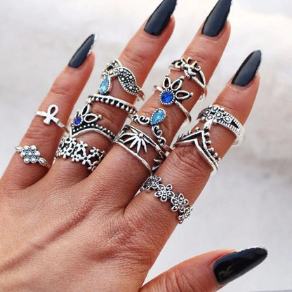 Unique Pack with 8 to 12 Rings Maya Henry Jewelry
