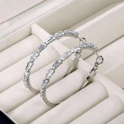 Camilla Vestalia Earrings | White Gold Maya Henry Jewelry