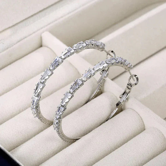 Camilla Vestalia Earrings | White Gold Maya Henry Jewelry