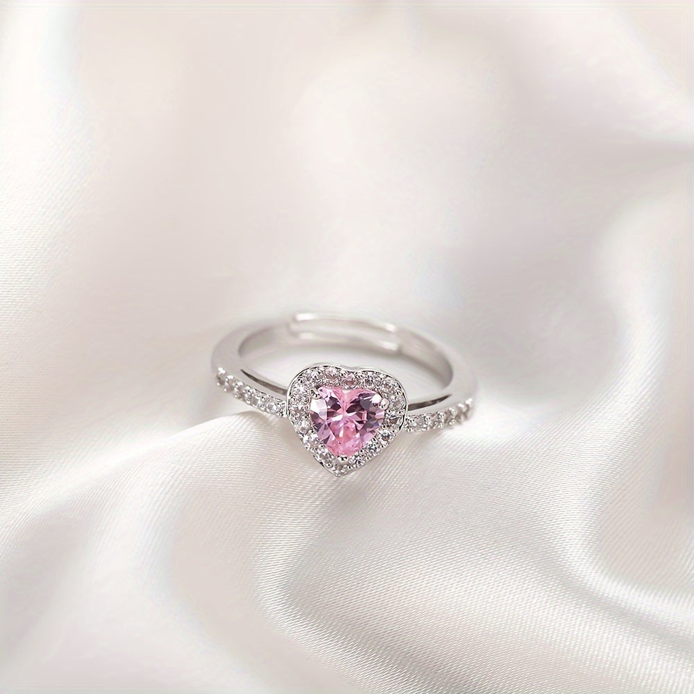 Rosekiss Heart Ring | White Gold Maya Henry Jewelry