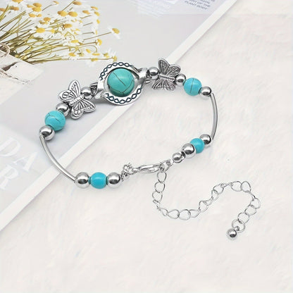 Oasis Butterfly Drift Bracelet | White Gold Maya Henry Jewelry