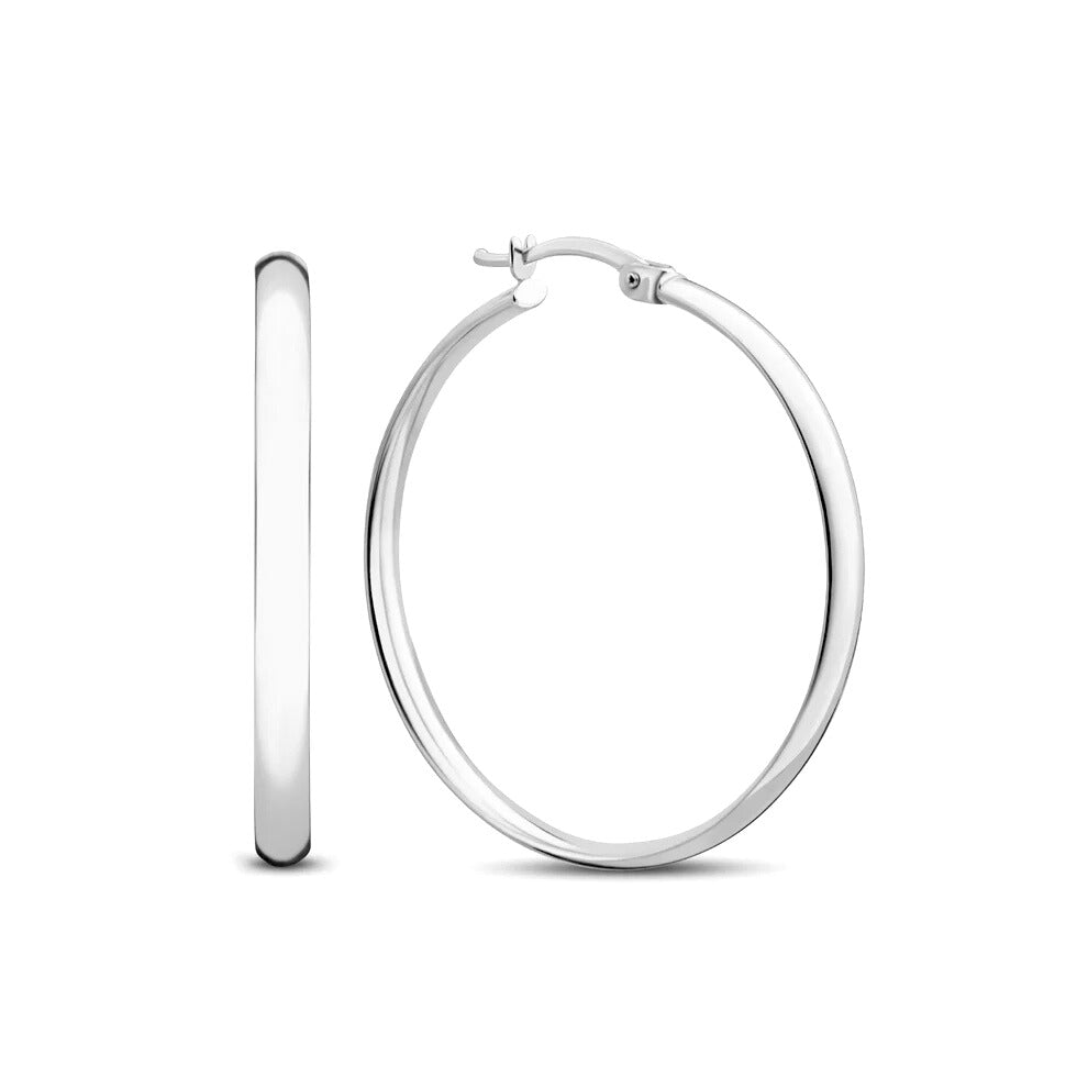 Noa Serane Earrings | White Gold Maya Henry Jewelry