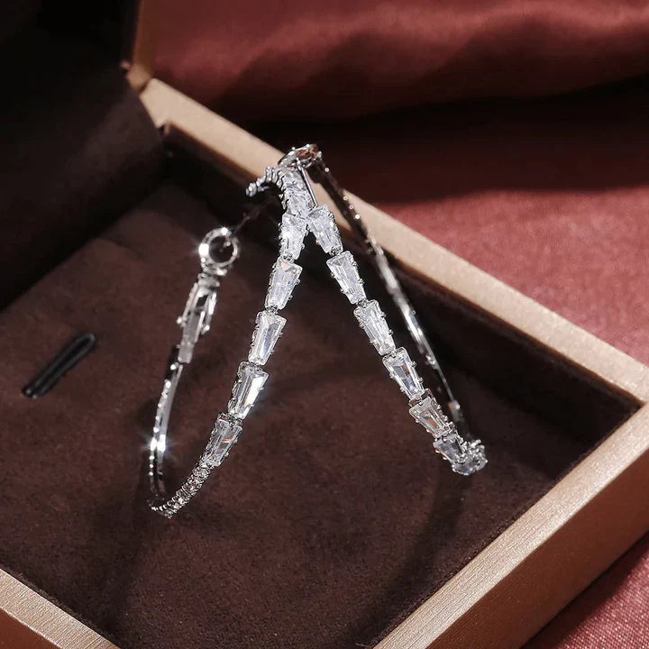 Camilla Vestalia Earrings | White Gold Maya Henry Jewelry