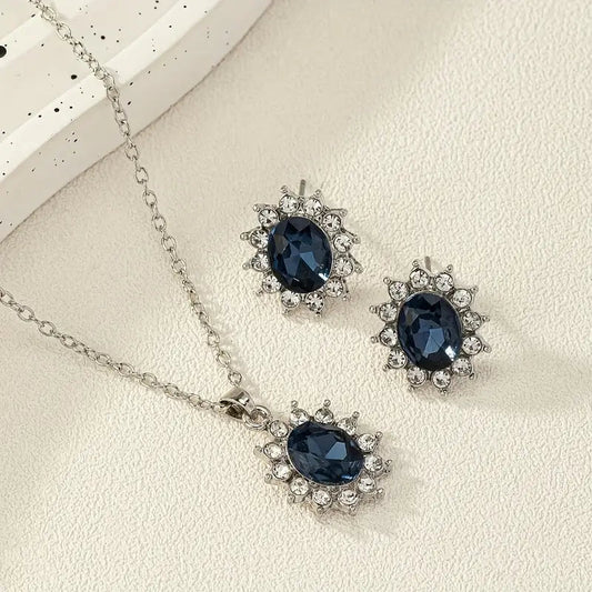 Katya Azuryn Jewelry Set | White Gold Maya Henry Jewelry