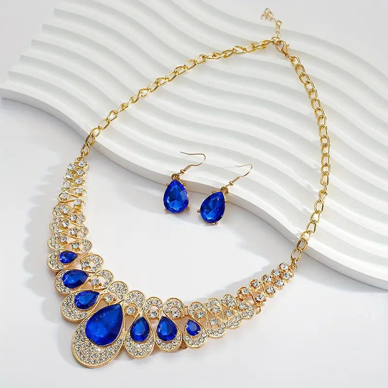 Maevina Zafiros Jewelry Set | Gold Maya Henry Jewelry