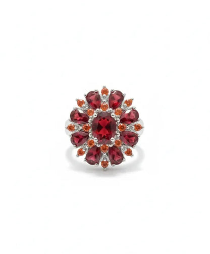 Scarlet Petal Ring | Gold Maya Henry Jewelry