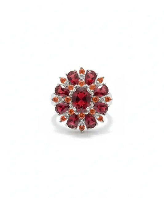 Scarlet Petal Ring | Gold Maya Henry Jewelry