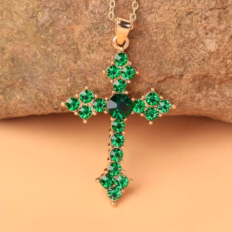 Veridienne Croixheart Necklace | Gold Maya Henry Jewelry