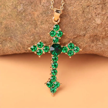 Veridienne Croixheart Necklace | Gold Maya Henry Jewelry