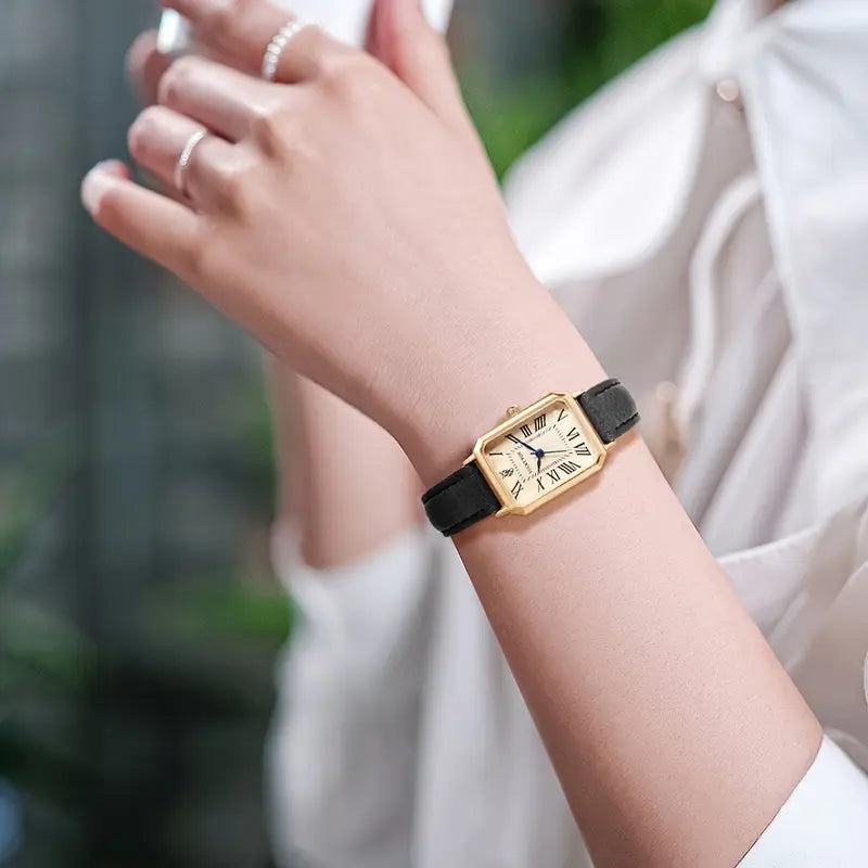Vivelle Crest Watch | Gold Maya Henry Jewelry