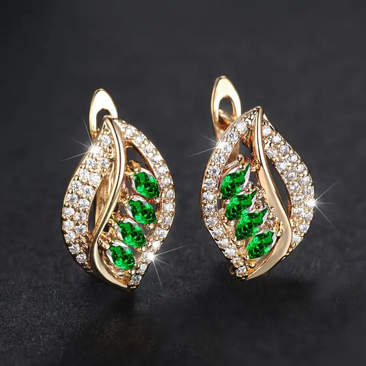 Isola Verdancia Earrings | Gold Maya Henry Jewelry