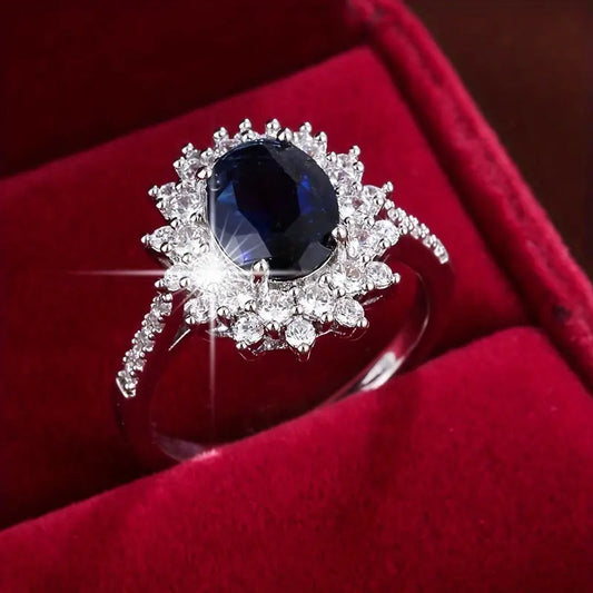 Vionne Saphirae Ring | White Gold Maya Henry Jewelry