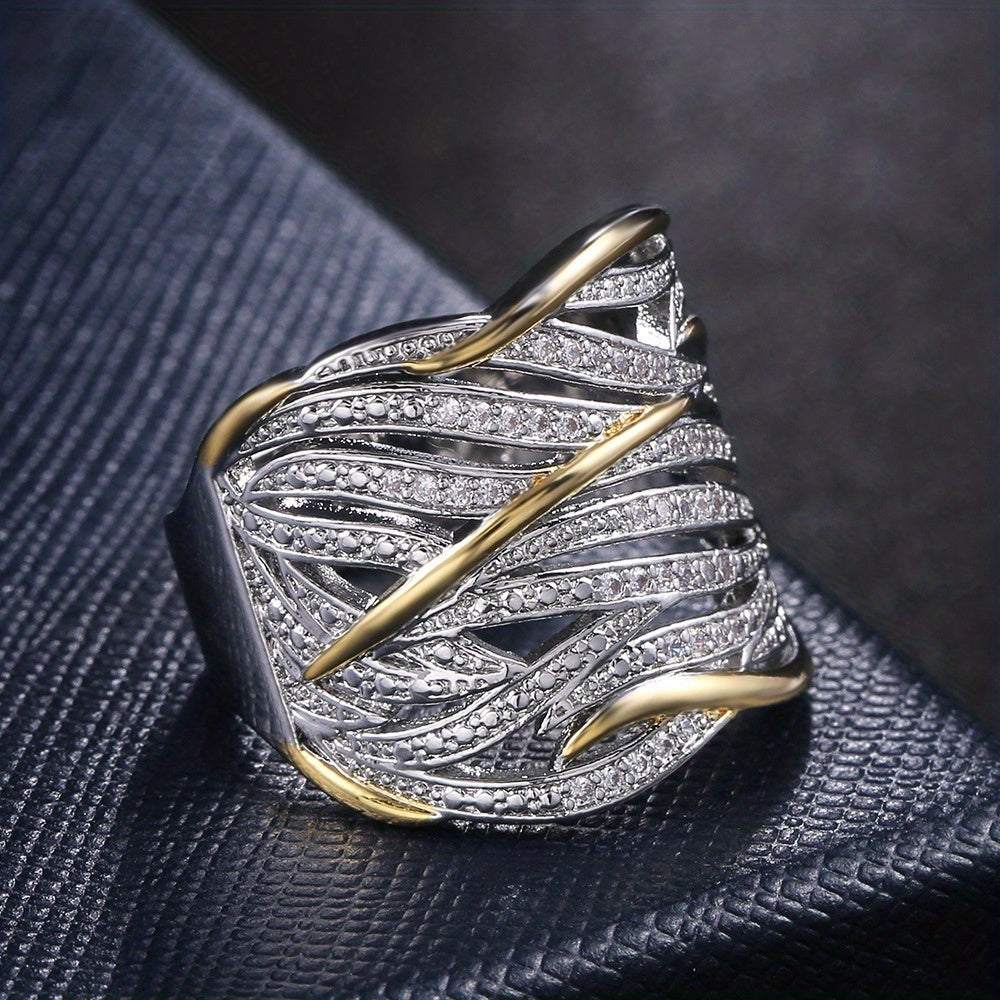 Elegant Multilayer Twisted Ring Maya Henry Jewelry