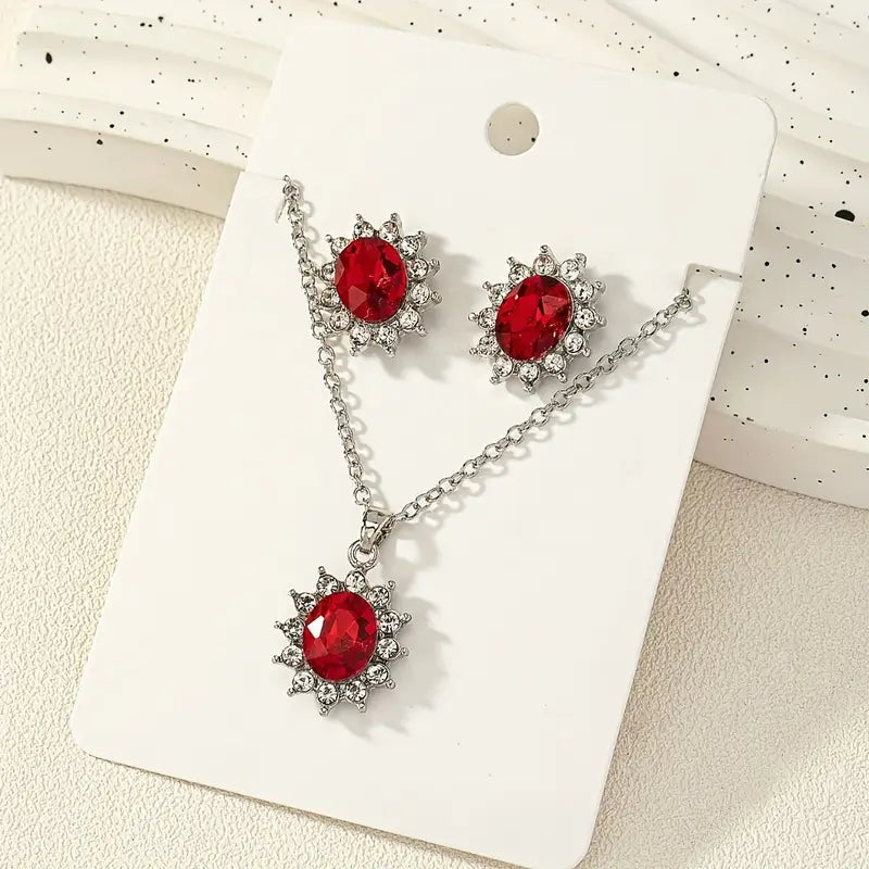 Katya Ruberyn Jewelry Set | White Gold Maya Henry Jewelry