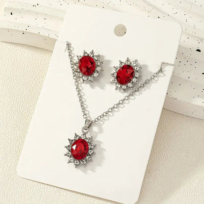 Katya Ruberyn Jewelry Set | White Gold Maya Henry Jewelry
