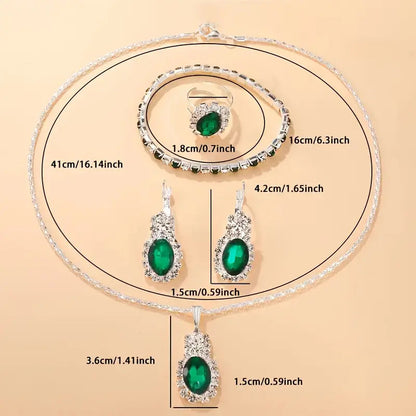 Seloria Grevalyn Jewelry Set | White Gold Maya Henry Jewelry