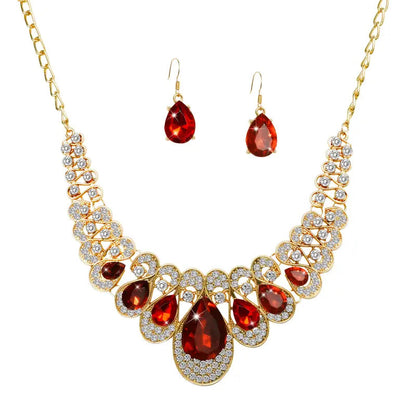 Maevina Crimselle Jewelry Set | Gold Maya Henry Jewelry