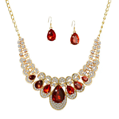 Maevina Crimselle Gold Jewelry Set Maya Henry Jewelry