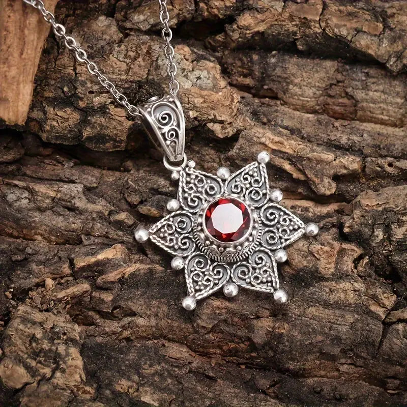 Jessindra Carmalyth Necklace | White Gold Maya Henry Jewelry