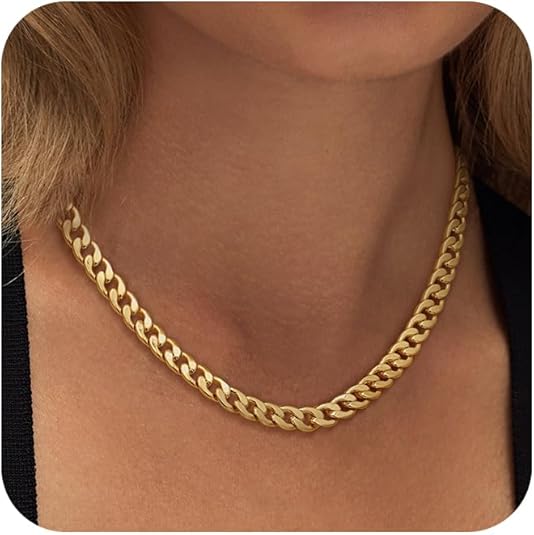 Chunky Cuban Link Necklace | Gold Maya Henry Jewelry