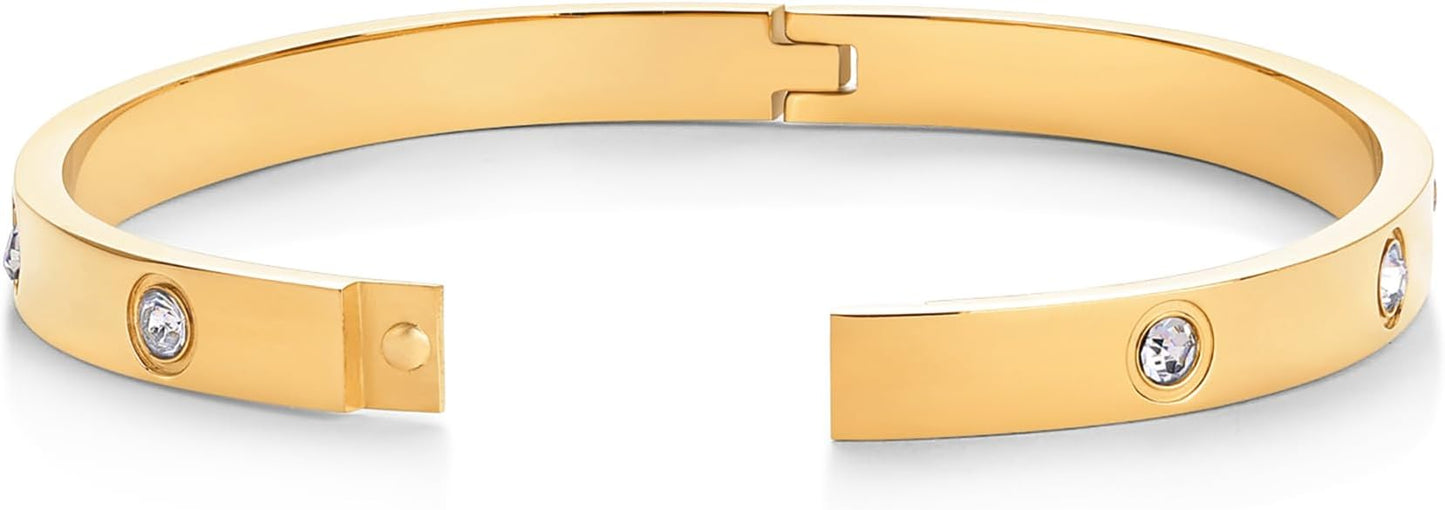 Halo Dot Bracelet | Gold Maya Henry Jewelry