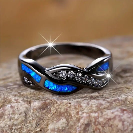 Thessia Lunebray Ring | White Gold Maya Henry Jewelry