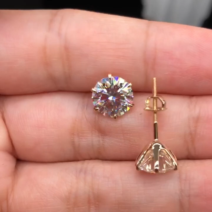 Tera Earrings | White Gold Maya Henry Jewelry